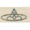 3" Stacked Arch Tiara Hatband
